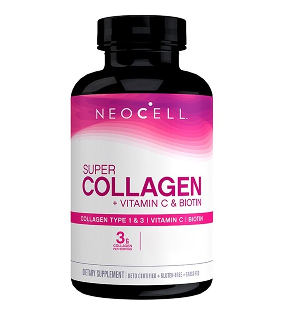 NEOCELL Super Collagen + Vitamin C & Biotin  (180 tabs)