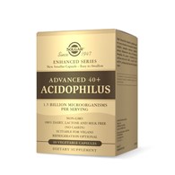 SOLGAR Advanced 40+ Acidophilus - Jelitowa flora bakteryjna (60 kaps.)