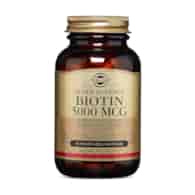 SOLGAR Biotin, 5000 mcg (50 caps)