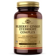 SOLGAR Bilberry Ginkgo Eyebright Complex (60 kaps.)