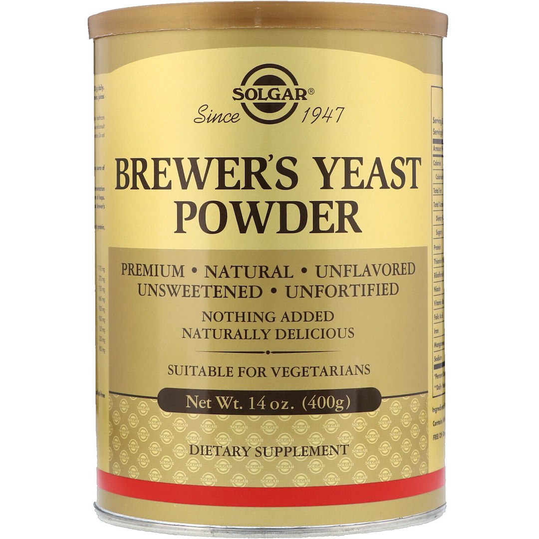 SOLGAR Brewer's Yeast Powder - Drożdże piwne (400 g)