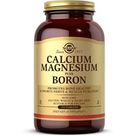 SOLGAR Calcium Magnesium plus Boron - Wapń, Magnez Plus Bor (250 tabl.)