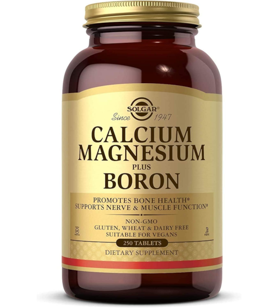SOLGAR Calcium Magnesium plus Boron (250 tabs)