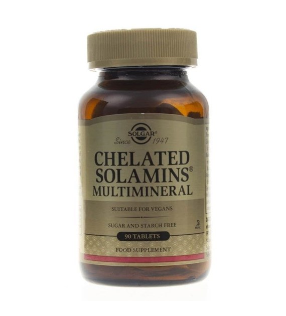 SOLGAR Chelated Solamins Multimineral (90 tabs)