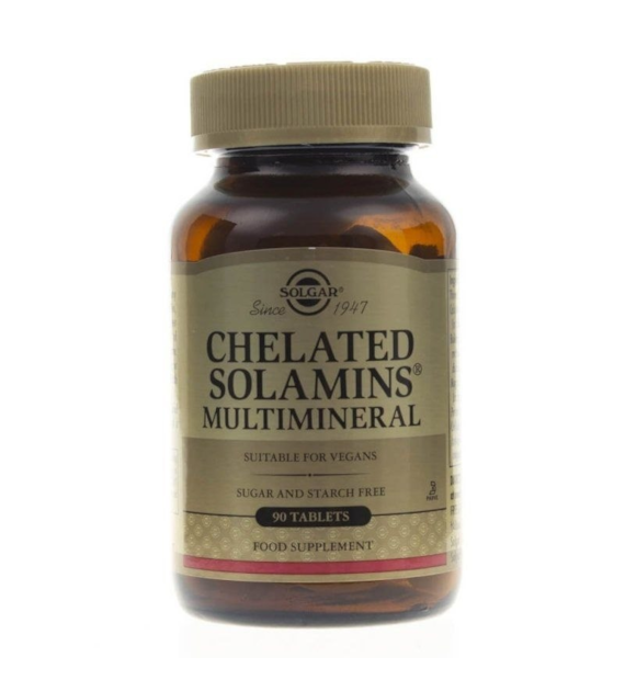 SOLGAR Chelated Solamins Multimineral (90 tabs)