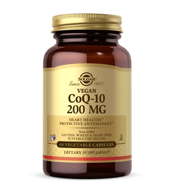 SOLGAR Vegan CoQ-10, 200 mg (60 caps)