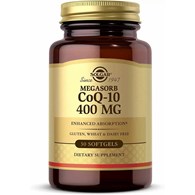 SOLGAR Megasorb CoQ-10 400 mg - Koenzym Q10 400 mg (30 kaps.)