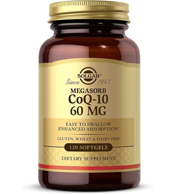 SOLGAR Megasorb CoQ-10 60 mg - Koenzym Q10 60 mg (120 kaps.)