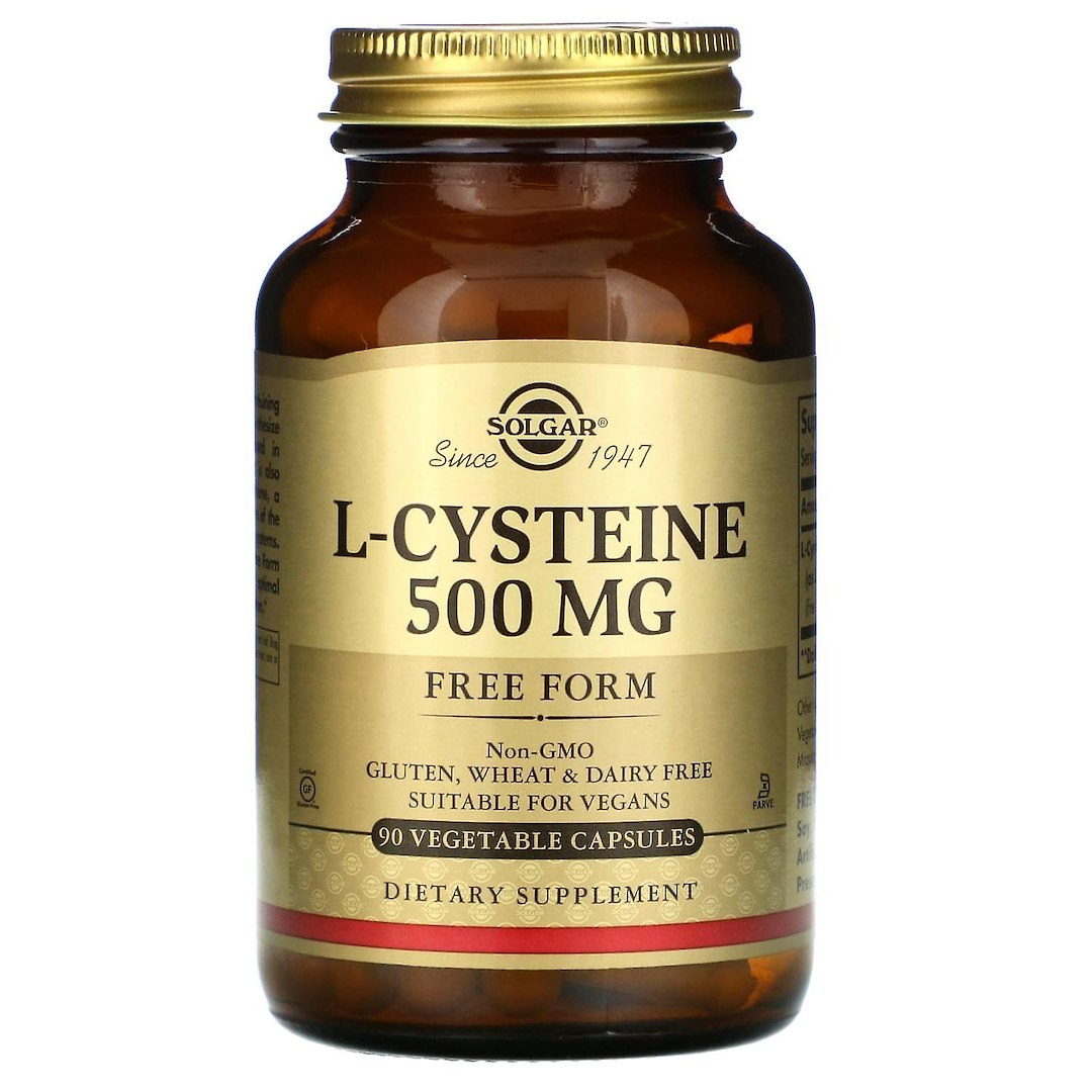 SOLGAR L-Cysteine - L-cysteina 500 mg (90 kaps.)