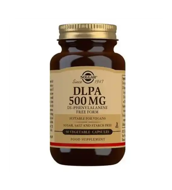SOLGAR DLPA (Fenyloalanina) 500 mg (50 kaps.)