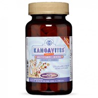 SOLGAR Kangavites Multivitamin & Mineral Solgar - Witaminy i minerały do ssania (120 tabl.)