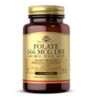 SOLGAR Folate 666 mcg DFE (400 mcg Folic Acid) (250 tabs)