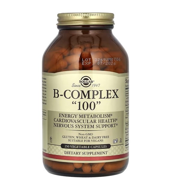 SOLGAR B-Complex 100 (250 kaps.)