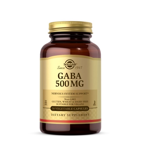 SOLGAR GABA, 500 mg (50 caps)