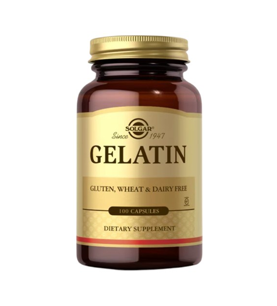 SOLGAR Gelatin (100 kaps.)