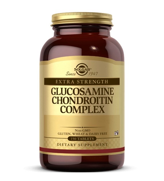 SOLGAR Extra Strength Glucosamine Chondroitin Complex (150 tabl.)