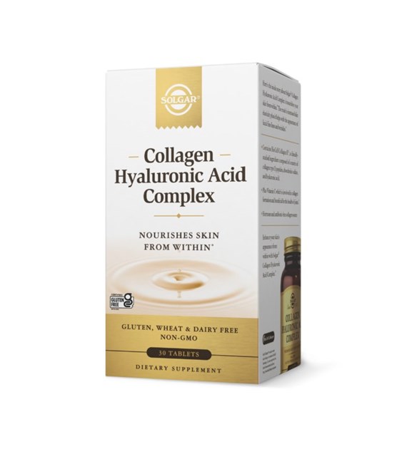 SOLGAR Collagen Hyaluronic Acid Complex (30 tabs)