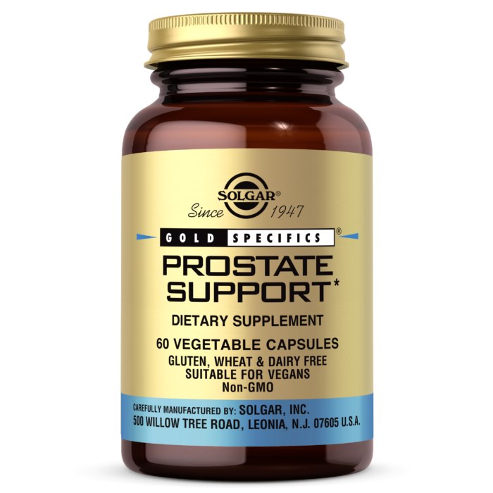 SOLGAR Prostate Support - Wsparcie Prostaty (60 kaps.)