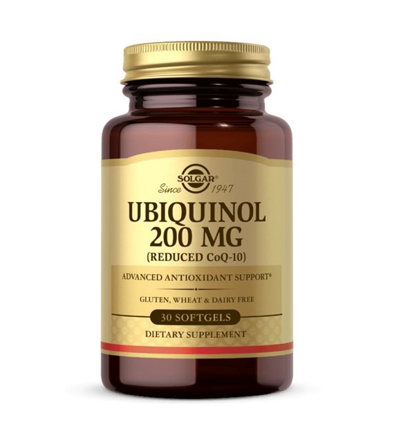 SOLGAR Ubichinol Q10 Kaneka, 200 mg (30 caps)