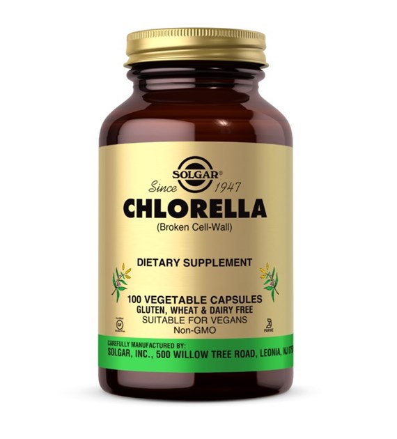 SOLGAR Chlorella, 520 mg (100 caps)