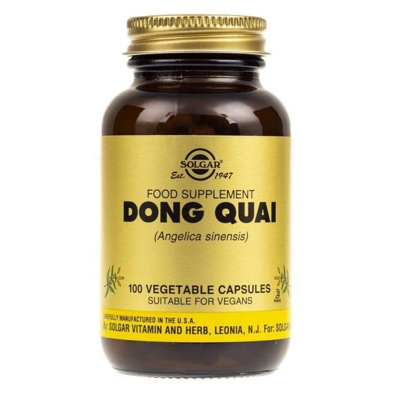SOLGAR Dong Quai - Dzięgiel Chiński (100 kaps.)