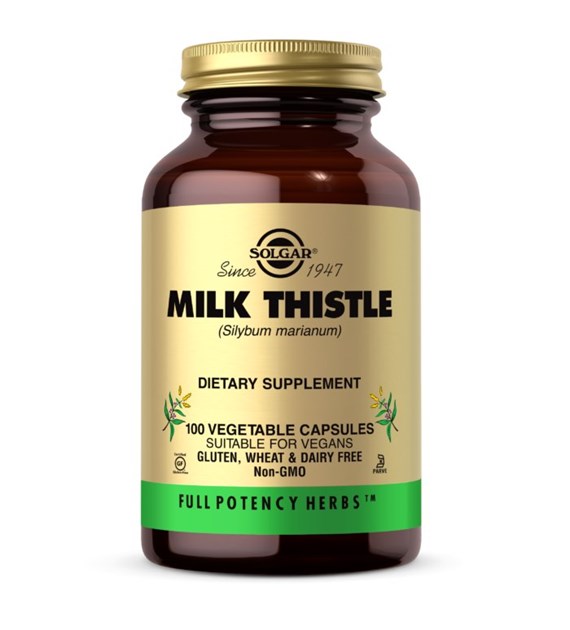 SOLGAR FP Milk Thistle - Ostropest Plamisty (100 kaps.)