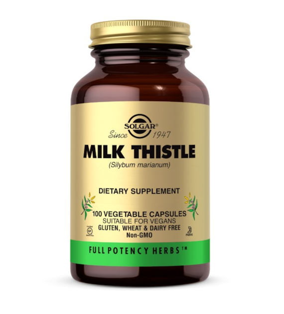 SOLGAR FP Milk Thistle - Ostropest Plamisty (100 kaps.)