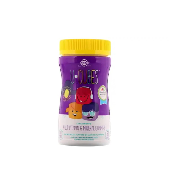SOLGAR U-Cubes Multi-Vitamin & Minerals (60 gummies)