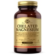 SOLGAR Chelated Magnesium - Magnez Chelat (100 tabl.)