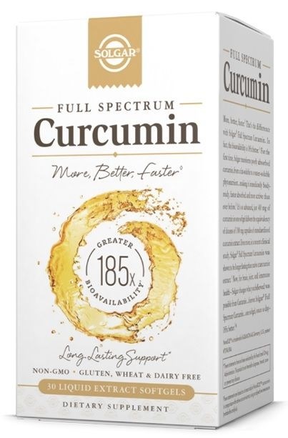 SOLGAR Curcumin Full Spectrum Vegan Form (30 kaps.)