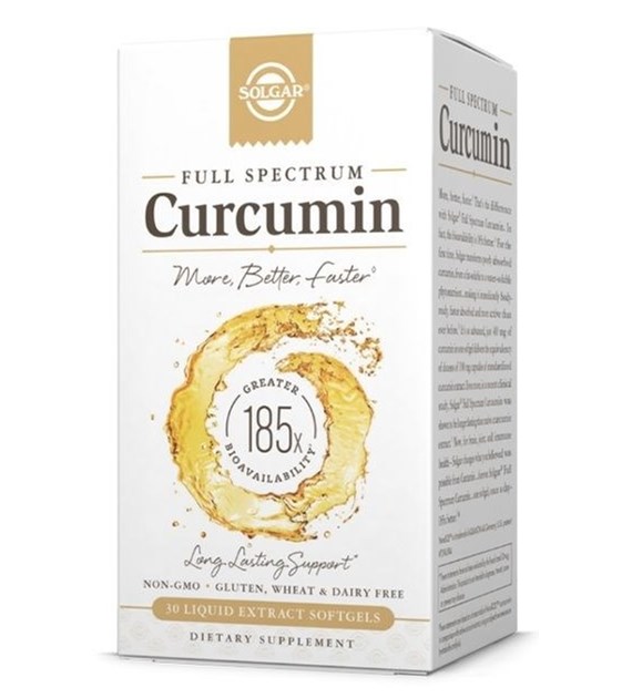 SOLGAR Curcumin Full Spectrum Vegan Form (30 kaps.)