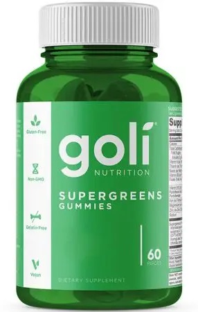 GOLI NUTRITION SuperGreens (60 żelek)