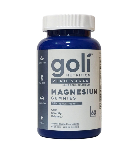 GOLI NUTRITION Zero Sugar Magnesium (60 gummies)