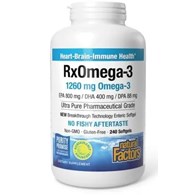 NATURAL FACTORS RxOmega-3 (240 kaps.)