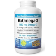 NATURAL FACTORS RxOmega-3 (240 kaps.)