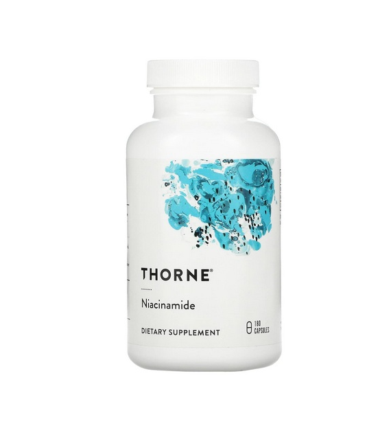 THORNE REASERCH Niacinamide - Witamina B3 (180 kaps.)