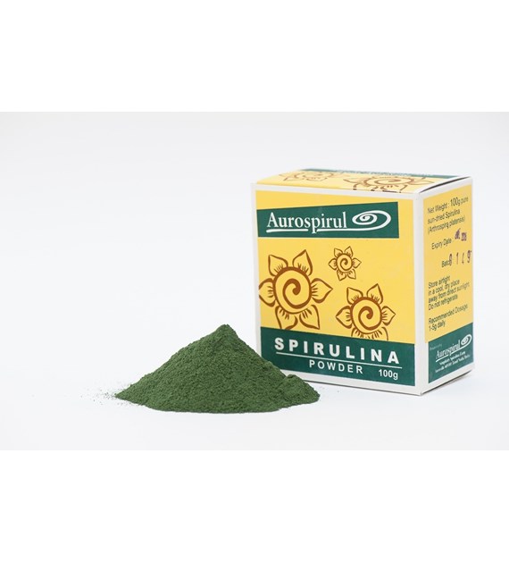 AUROSPIRUL Spirulina Powder (100 g / 3,527 oz.)