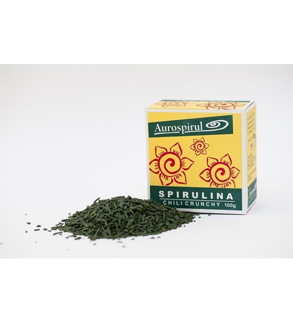 AUROSPIRUL Spirulina Chili Chrunchy (100 g / 3,527 oz.)