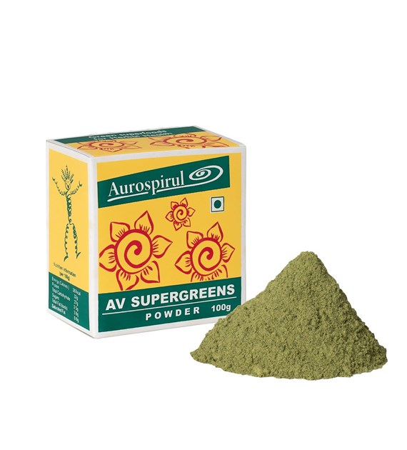 AUROSPIRUL AV Supergreens Powder (100 g / 3,527 oz.)