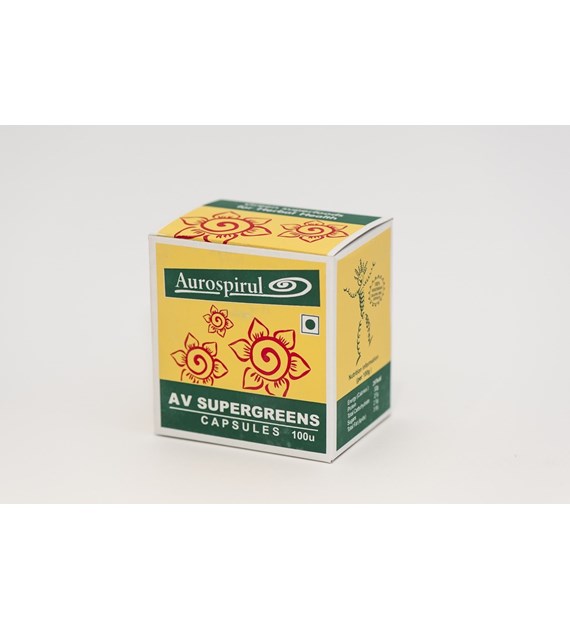 AUROSPIRUL AV Supergreens (100 caps)