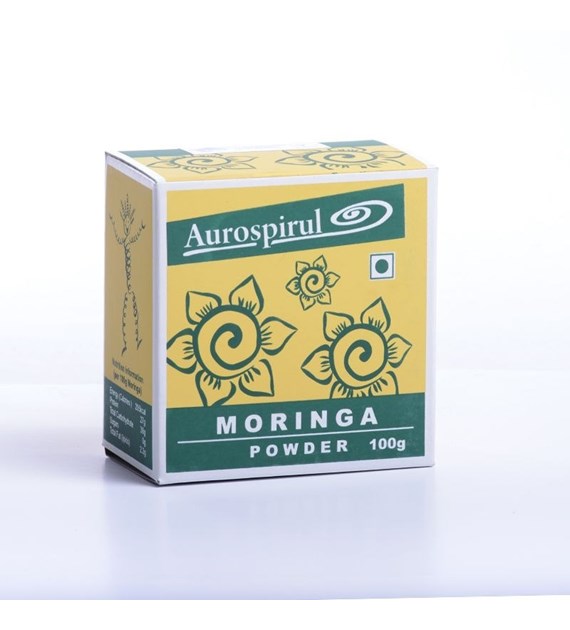 AUROSPIRUL Moringa Powder (100 g / 3,527 oz.)