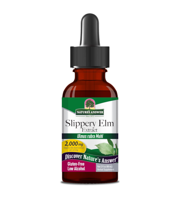 NATURE'S ANSWER Slippery Elm Extract (60 ml / 2 fl. oz.)