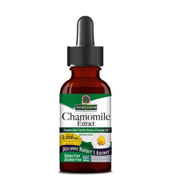 NATURE'S ANSWER Chamomile Liquid Extract (30 ml / 1 fl. oz.)