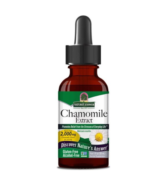 NATURE'S ANSWER Chamomile Liquid Extract (30 ml / 1 fl. oz.)