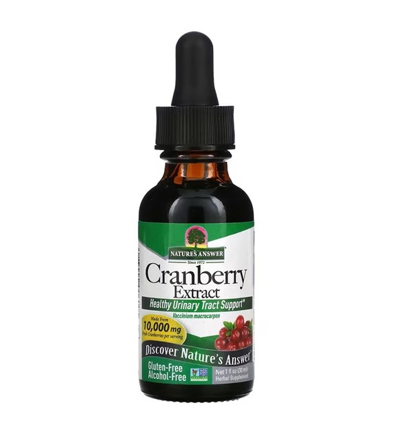 NATURE'S ANSWER Cranberry Liquid Extract (30 ml / 1 fl. oz.)