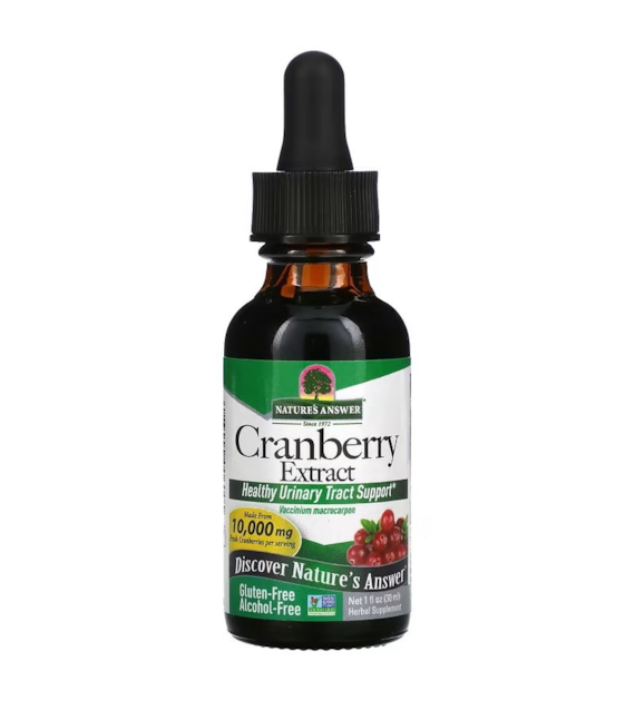 NATURE'S ANSWER Cranberry Liquid Extract (30 ml / 1 fl. oz.)