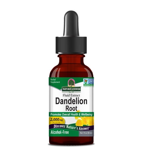 NATURE'S ANSWER Dandelion root 2000 mg (30 ml / 1 fl. oz.)
