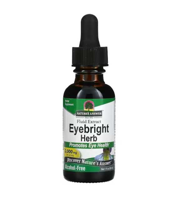 NATURE'S ANSWER Eyebright Herb - Ziele Świetlika (30 ml)