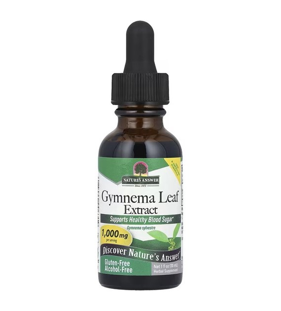 NATURE'S ANSWER Gymnema Leaf Extract (30 ml / 1 fl. oz.)