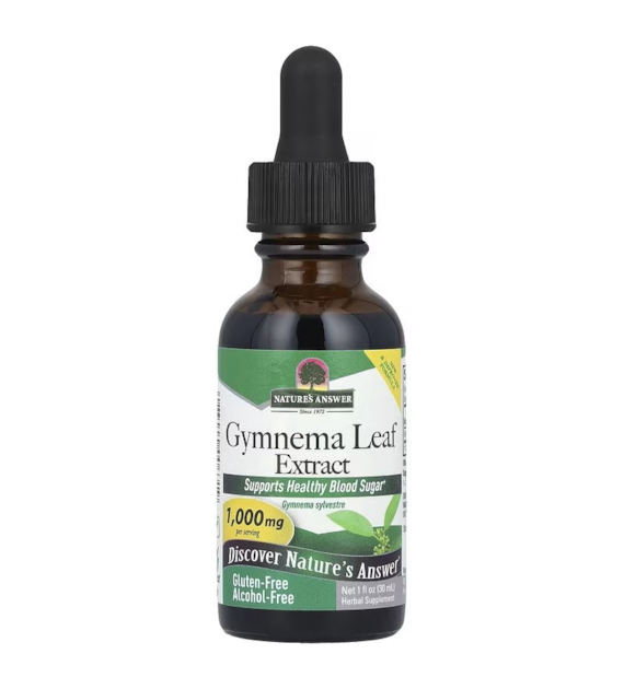NATURE'S ANSWER Gymnema Leaf Extract (30 ml / 1 fl. oz.)